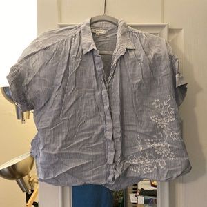 Madewell cropped courier